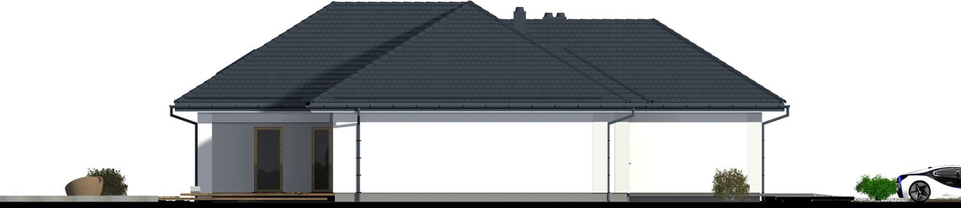 Фасад дома HEG-2856-73 Фасад дома HEG-2856-73