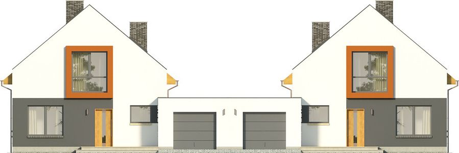 Фасад дома DDH-9116-93 Фасад дома DDH-9116-93