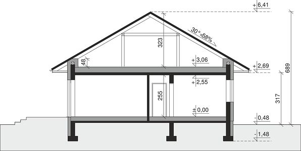Фасад дома EAB-4831-84 Фасад дома EAB-4831-84