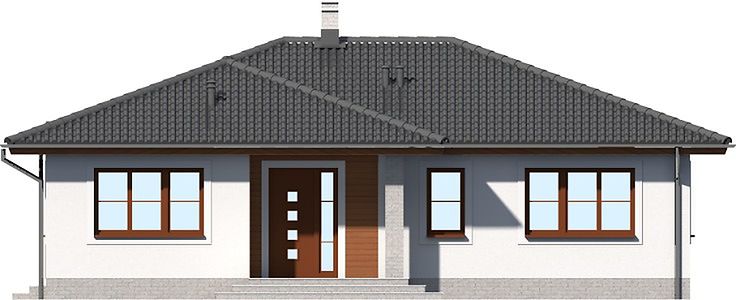 Фасад дома GAE-5498-97 Фасад дома GAE-5498-97