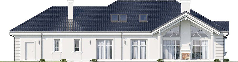 Фасад дома IDD-2281-62 Фасад дома IDD-2281-62