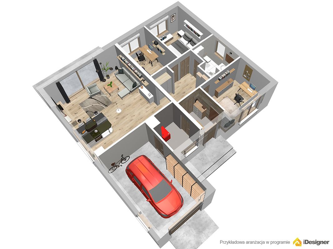 Проект дома HDB-2862-18 Проект дома HDB-2862-18