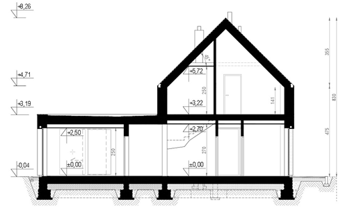 Фасад дома EAF-3436-48 Фасад дома EAF-3436-48