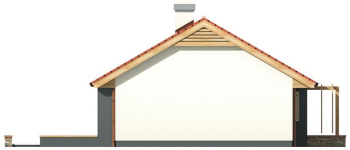 Фасад дома EHG-8983-63 Фасад дома EHG-8983-63