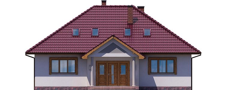 Фасад дома GGC-6517-45 Фасад дома GGC-6517-45