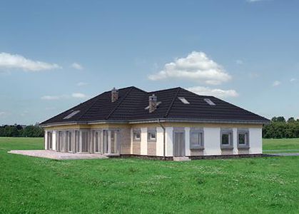 Фасад дома HDB-2521-18 Фасад дома HDB-2521-18