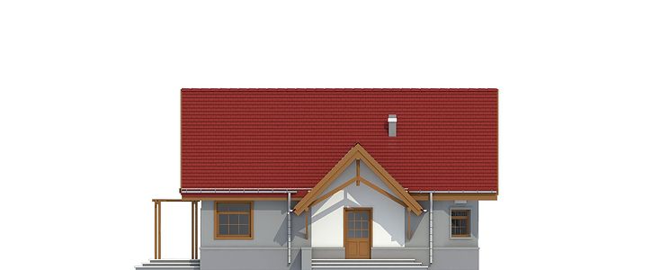 Фасад дома EIE-3527-87 Фасад дома EIE-3527-87