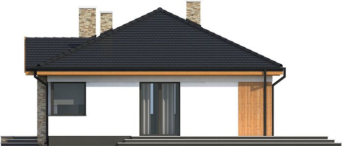 Фасад дома BEF-7695-48 Фасад дома BEF-7695-48