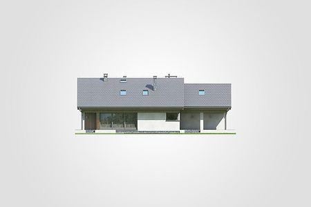 Фасад дома EAF-9234-66 Фасад дома EAF-9234-66
