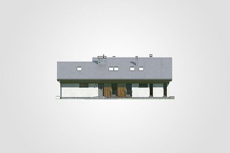 Фасад дома EAF-9234-66 Фасад дома EAF-9234-66