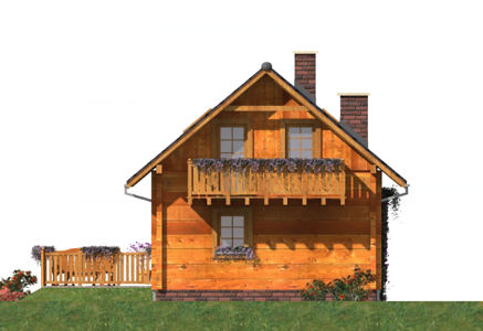 Фасад дома BAA-3746-84 Фасад дома BAA-3746-84