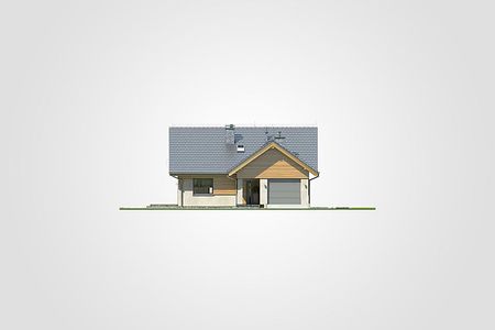 Фасад дома HCH-8466-34 Фасад дома HCH-8466-34