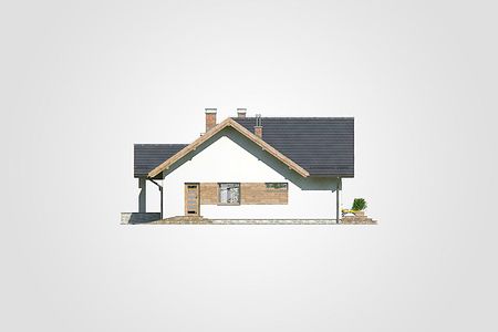 Фасад дома GBH-4316-75 Фасад дома GBH-4316-75