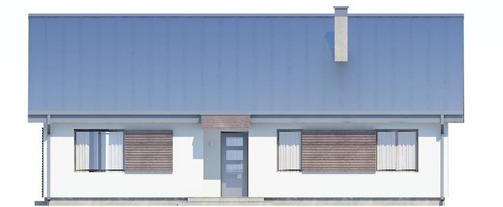 Фасад дома HIE-3367-65 Фасад дома HIE-3367-65