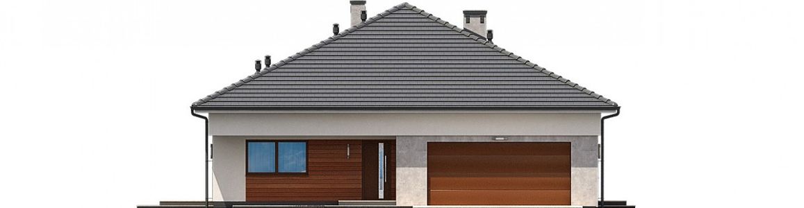Фасад дома BGI-3852-97 Фасад дома BGI-3852-97